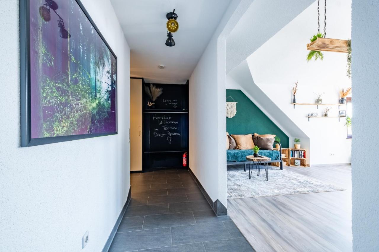 Nature Terminal Apartment - Unterwegs Zuhause Steinenbronn Eksteriør billede