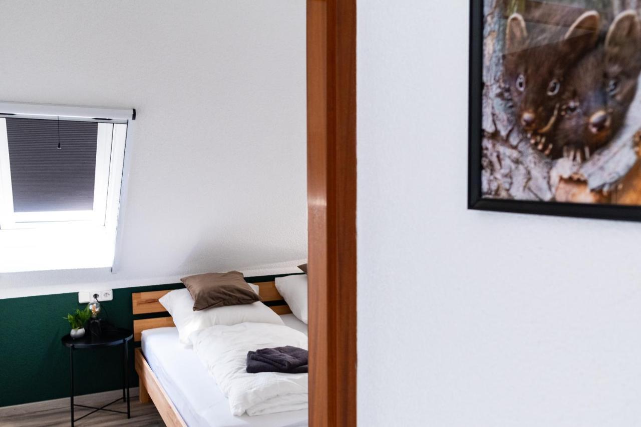 Nature Terminal Apartment - Unterwegs Zuhause Steinenbronn Eksteriør billede